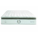 Ver imagem 3 de Cama Box Baú Queen: Colchão Molas Ensacadas Herval Imperatore Gold C1655 + Base Crc Suede Gray (