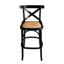 Ver imagem 1 de Banqueta Bancada Katrina Bistro Rattan Gourmet Luxo Preta