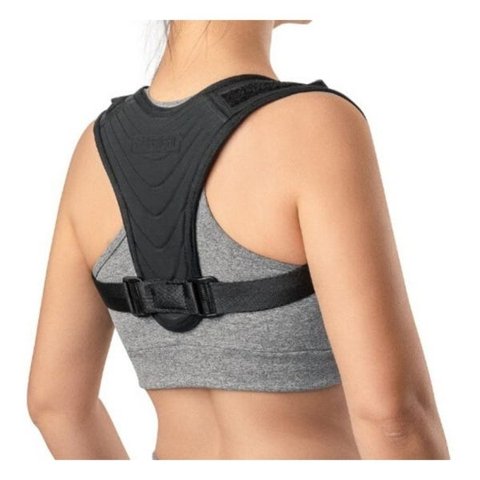 Corretor Postural Lean Preto Gg - Cinta Unissex - Hidrolight