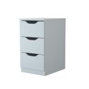 Ver imagem 2 de Gaveteiro Branco 3 Gavetas Multivisão Gav-Multi-300-Uv-Br