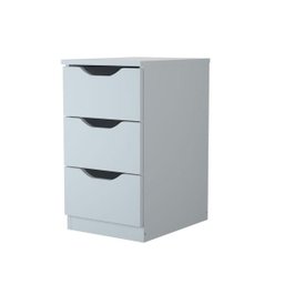 Gaveteiro Branco 3 Gavetas Multivisão Gav-Multi-300-Uv-Br - 2