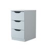 Gaveteiro Branco 3 Gavetas Multivisão Gav-Multi-300-Uv-Br - 2