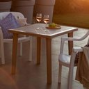 Ver imagem 4 de Mesa Plástica Quadrada Tramontina Camurça 80,5x72cm Summa Sancho em Polipropileno