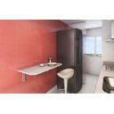 Ver imagem 5 de Mesa Dobrável de Parede Branco Multivisão Mds-9040-Br