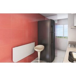 Mesa Dobrável de Parede Branco Multivisão Mds-9040-Br - 4