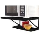 Ver imagem 1 de Kit com 2 Prateleiras e Suportes em Aço Multivisão Kit-2z-pr