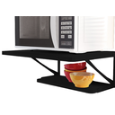 Ver imagem 2 de Kit com 2 Prateleiras e Suportes em Aço Multivisão Kit-2z-pr