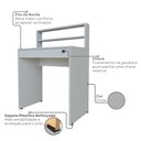 Ver imagem 2 de Escrivaninha Vib com 1 Gaveta 720*420*750mm