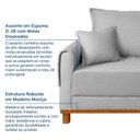 Ver imagem 7 de Sofá 2 Lugares 180cm Ananda CabeCasa MadeiraOriginals