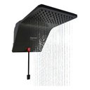 Ver imagem 1 de Chuveiro Ducha Eletrônica Ducali com Led Zagonel - Preta 220v