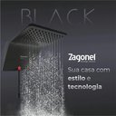 Ver imagem 4 de Chuveiro Ducha Eletrônica Ducali com Led Zagonel - Preta 220v