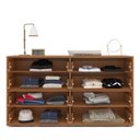 Ver imagem 2 de Cômoda 8 Gavetas Freijó e Verde Porto Politorno