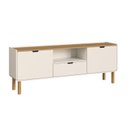 Ver imagem 4 de Rack Decorativo Orgânico 180cm Aura Artesano