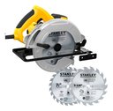 Ver imagem 1 de SERRA CIRCULAR STANLEY 7.1/4 1600W 220V C/2DISCOS SC16D2-B2