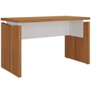 Ver imagem 1 de Mesa para Escritório Home Office 125cm Unik A02 Freijó Branco - Lyam Decor