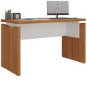 Ver imagem 6 de Mesa para Escritório Home Office 125cm Unik A02 Freijó Branco - Lyam Decor