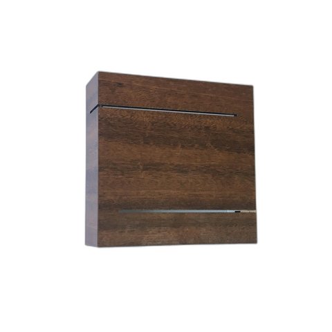 Arandela Madeira Imbuia com Friso para 1 Lâmpada Soq.g9