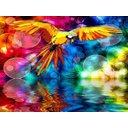 Ver imagem 2 de Papel de Parede Animais Arara Voando Cores 3d Anm198