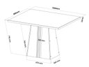 Ver imagem 3 de Conjunto Sala de Jantar 4 Lugares Retangular Tampo de MDP Lumina