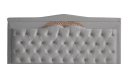 Ver imagem 1 de Cabeceira de Cama Box Painel Helena Queen 160 Cm Retro Capitonê Botão Encapados Suede Prata Eli Móve