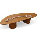 Ver imagem 1 de Mesa de Centro Trendy Organica Duo 100x60cm Cor Freijó