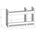 Ver imagem 3 de Porta Tempero Nicho de Madeira Porta Condimento Cozinha