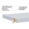Kit com 3 Prateleira Estante Mdf Branca 20x80 - 3
