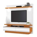 Ver imagem 2 de Estante para TV até 70 Polegadas 2 Gavetas com Espelho e LED Citta Dj Móveis