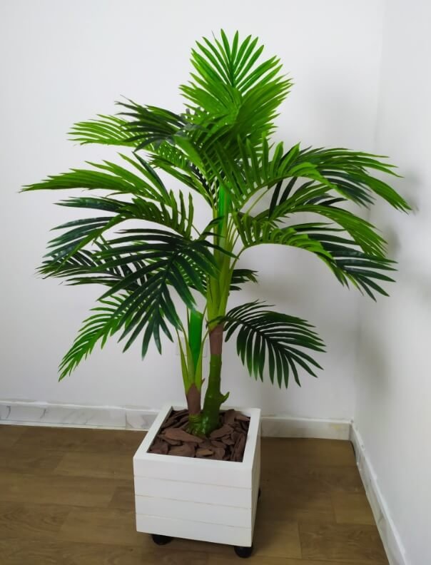 Planta Artificial Árvore Palmeira Areca 1,10m - 3