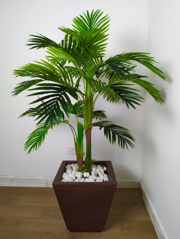 Planta Artificial Árvore Palmeira Areca 1,10m - 2