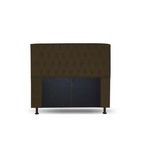 CABECEIRA 160 SOPHIA COR SUEDE MARROM TOPÁZIO DECOR