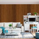 Ver imagem 2 de Papel De Parede Madeira Lâmina Pau Ferro Adesivo Sala Quarto