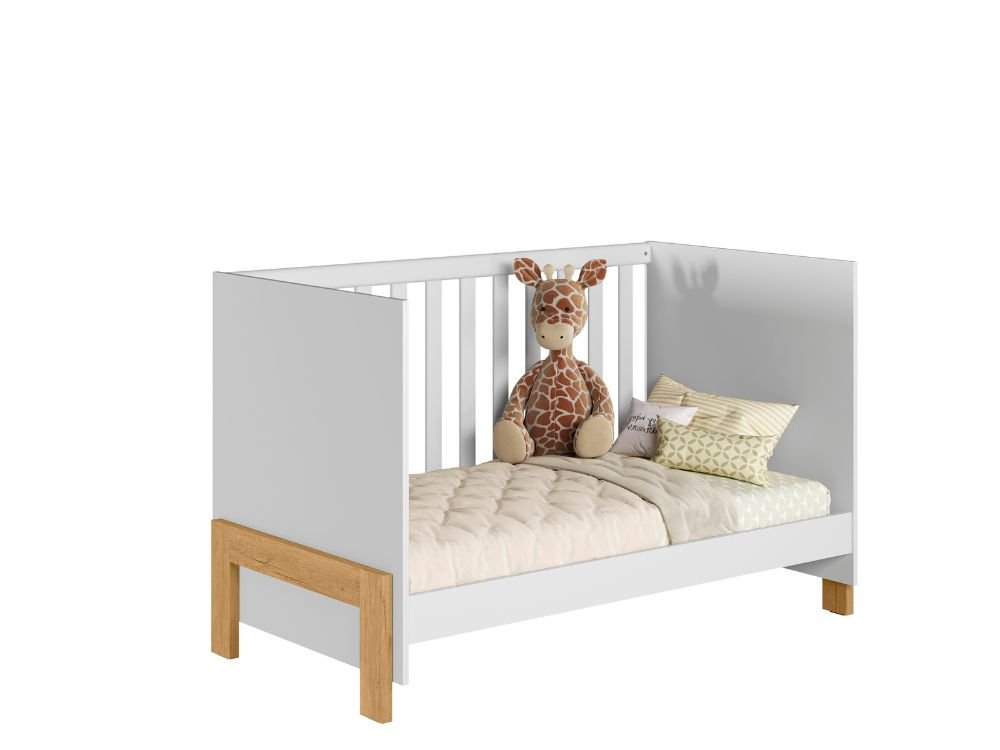 Berco Americano Mini Cama Branco Fantasia - 2