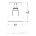 Ver imagem 3 de Acabamento para Registro Fabrimar DN32 40 Perflex
