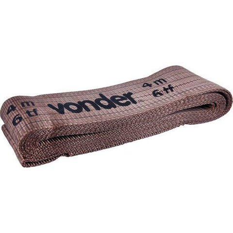 Cinta Elevação de Carga Vonder 7:1 4 metros 5 Toneladas