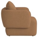 Ver imagem 5 de Poltrona Decorativa Sala de Estar Duna Bouclé Terracota - Nexta Casa