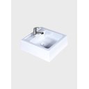 Ver imagem 7 de Gabinete para Banheiro com Cuba 60cm Mdf Freijo com Branco Paris - On Móveis