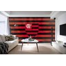Papel De Parede 3D Times Futebol Flamengo 0001 (3M X 3M) - 2