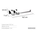 Ver imagem 3 de Papeleira Inox - Kromus Qd0402