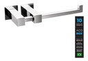 Ver imagem 2 de Papeleira de Parede para Banheiro em Aço Inox - Kromus QD0402