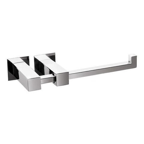 Papeleira de Parede para Banheiro em Aço Inox - Kromus QD0402
