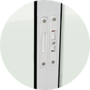 Ver imagem 3 de Janela Alumínio Confort 4F.100 x 200 V.Liso Branco Brimak