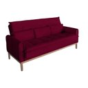 Ver imagem 5 de Sofá Cama Rivieira 1.70m - Vinho