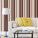 Ver imagem 5 de Papel de Parede Listra Vermelho Escuro Autocolante Sala