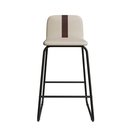 Ver imagem 3 de Conjunto 2 Banquetas Alta Decorativa Fixa Base em Aço Cozinha Bancada Vegas