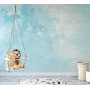 Ver imagem 1 de Papel de Parede Aquarelado Azul