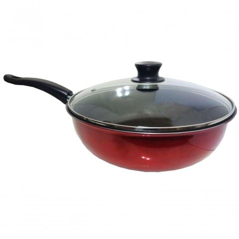Frigideira Antiaderente Grande 26cm X 12cm com Tampa Belmar