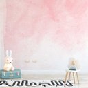 Ver imagem 1 de Papel de Parede Aquarelado Rosa