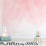 Papel de Parede Aquarelado Rosa - 1