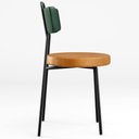 Ver imagem 7 de Kit 6 Cadeiras Cozinha Sala Jantar Barcelona L02 Facto Verde Musgo Couríssimo Whisky - Lyam Decor